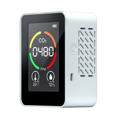 Moniteur de qualité d'air compact : CO2, humidité et température pour un environnement sain