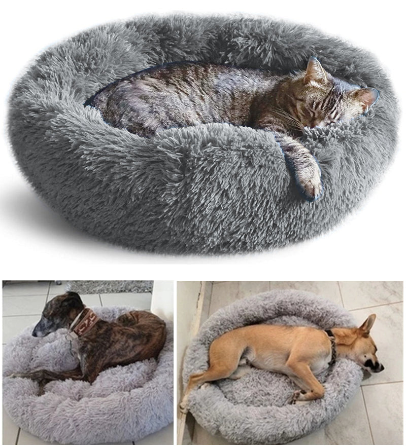 Coussin Douillet en Peluche pour Animaux - Confort Ultime et Style!