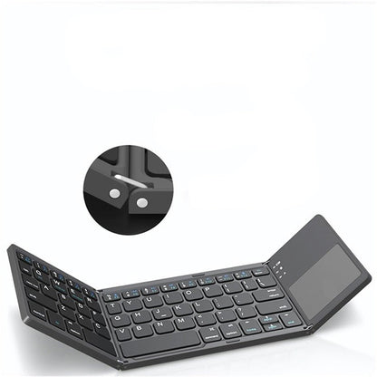 Clavier Pliable 2en1 avec Pavé Tactile - Idéal pour le Voyage !