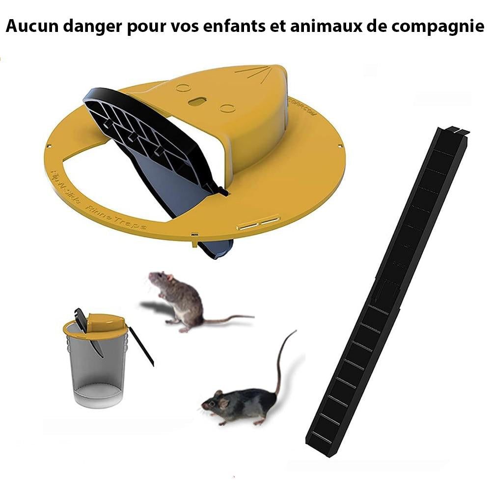 Piège à rat et souris à trappe intelligente - Solution hygiénique et efficace