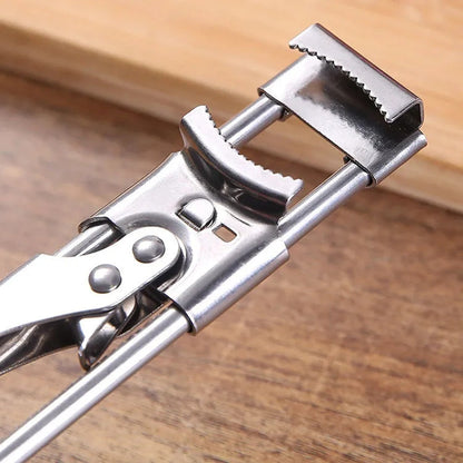 Ouvre-bocal réglable en acier inoxydable - Confort et efficacité en cuisine