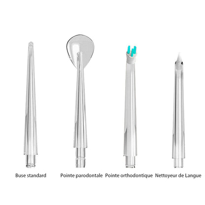 Irrigateur Dentaire Portable Rechargeable - Nettoyage Efficace et Pratique
