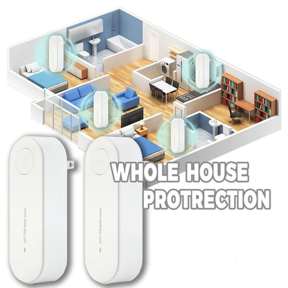 UltraBuzz - Duo de Répulsifs Ultrason Anti-Moustiques pour Soirées Sereines