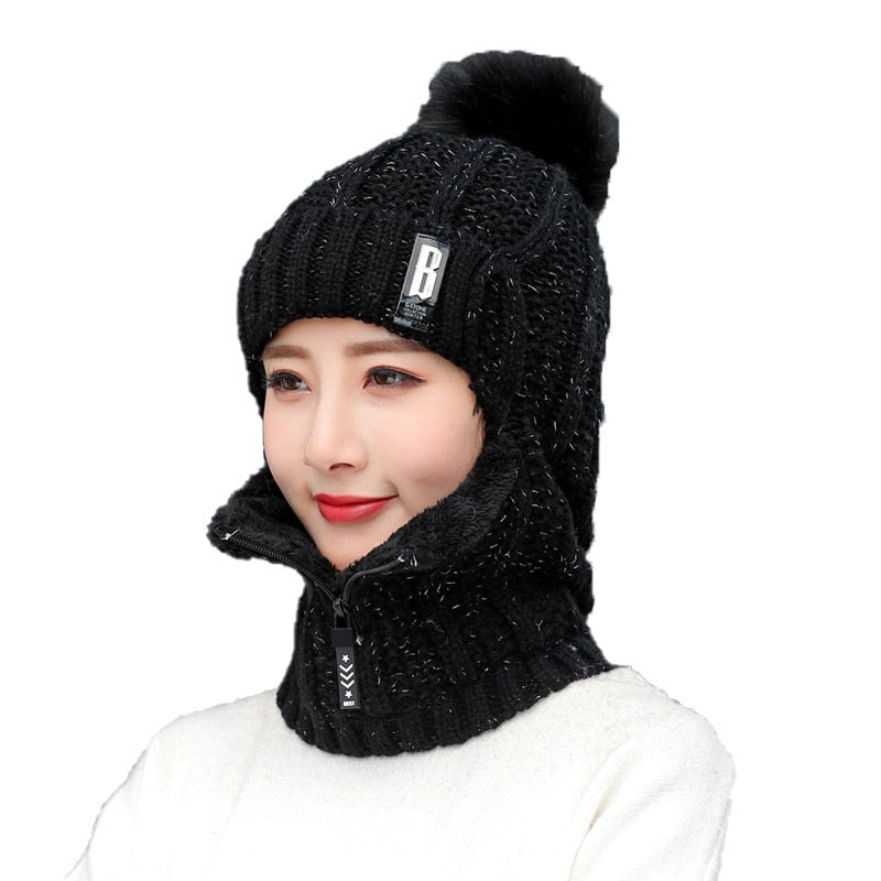 Bonnet Écharpe 2 en 1 Eden : Style et Confort pour l'Hiver
