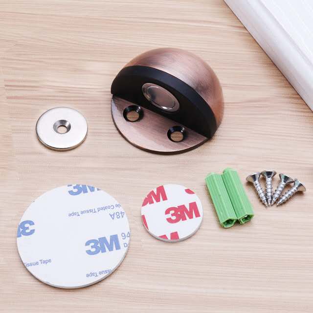 Double loquet cale de porte pratique et élégant