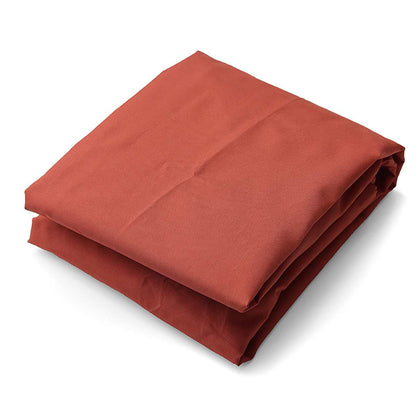 Voile d'ombrage rouge rouille - Protection UV 90% et imperméable