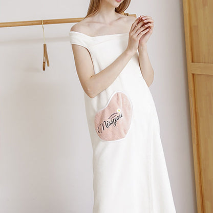 Robe Serviette Ultra Absorbante - Confort et Élégance après le Bain