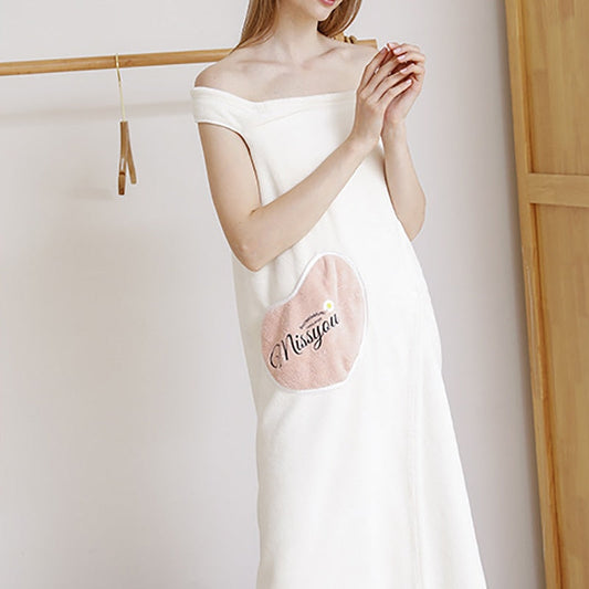 Robe Serviette Ultra Absorbante - Confort et Élégance après le Bain