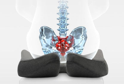 Coussin Orthopédique en Charbon de Bambou - Confort Ultime pour Vos Assises