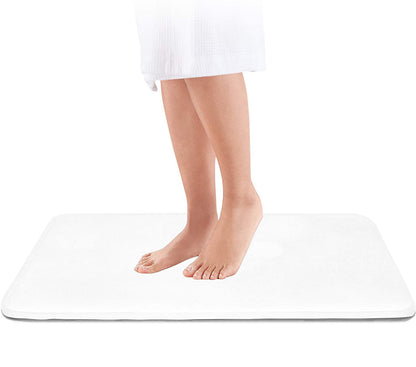 Tapis de Bain Antidérapant en Mousse à Mémoire de Forme