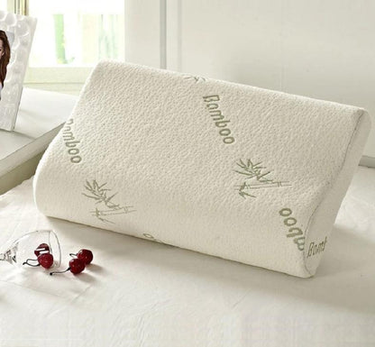Oreiller à Mémoire de Forme en Mousse de Bambou - Confort Ergonomique