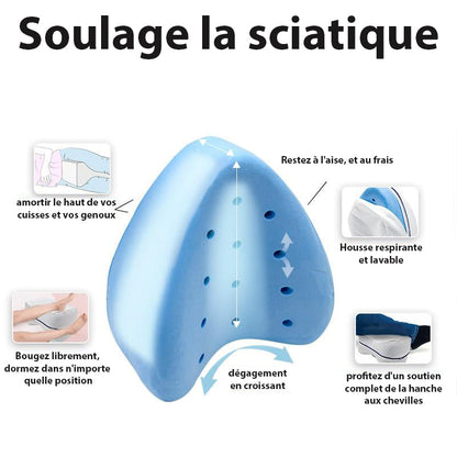 Coussin Orthopédique à Mémoire de Forme pour Dormeurs Latéraux