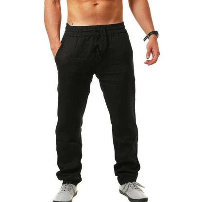 Pantalon en Lin Respirant pour Homme - Confort et Élégance Estivale
