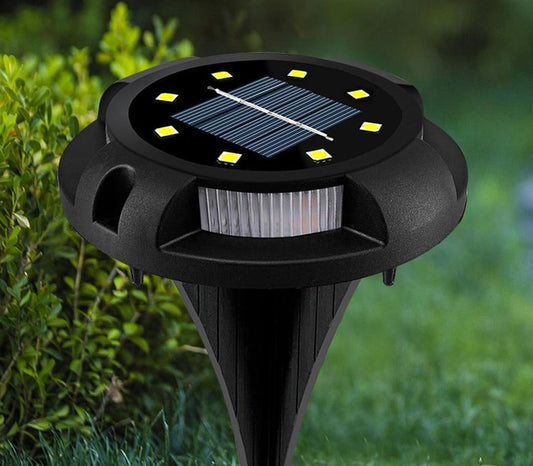 Spots LED Solaire pour Jardin - Éclairage Pratique et Élégant