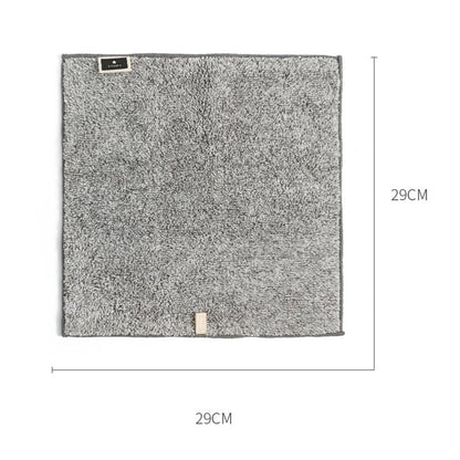 Lot de 3 torchons en microfibre de bambou 29 x 29 cm – Efficacité Anti-graisse !