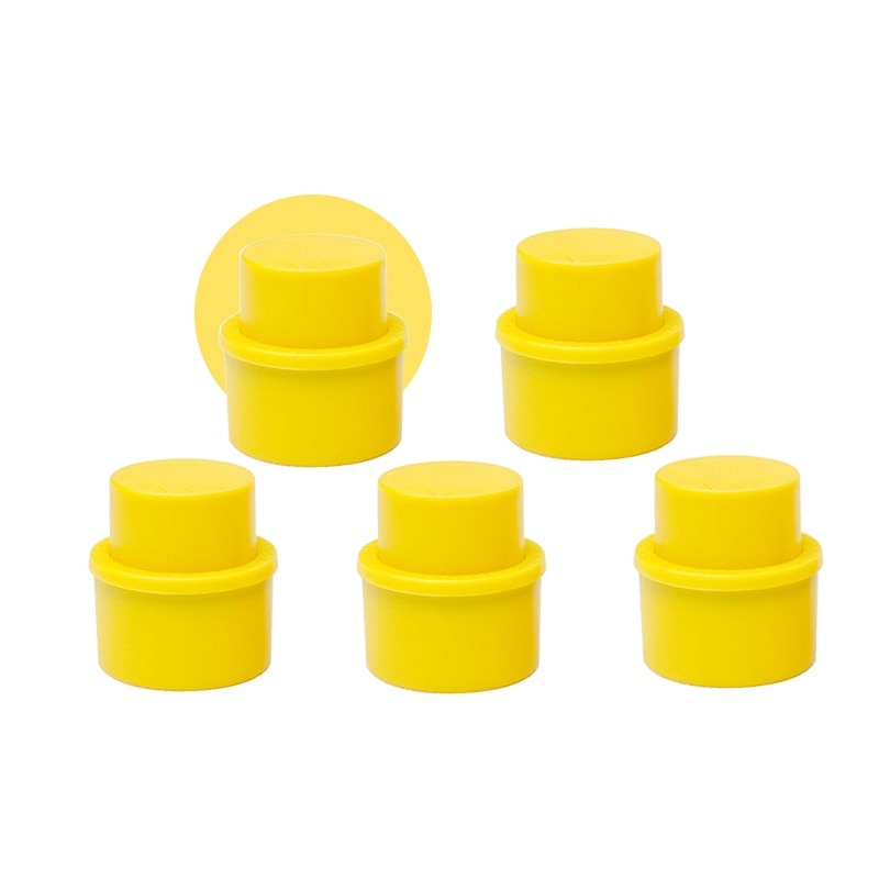 Bouchons Sous Vide pour Boissons Gazeuses - Lot de 5