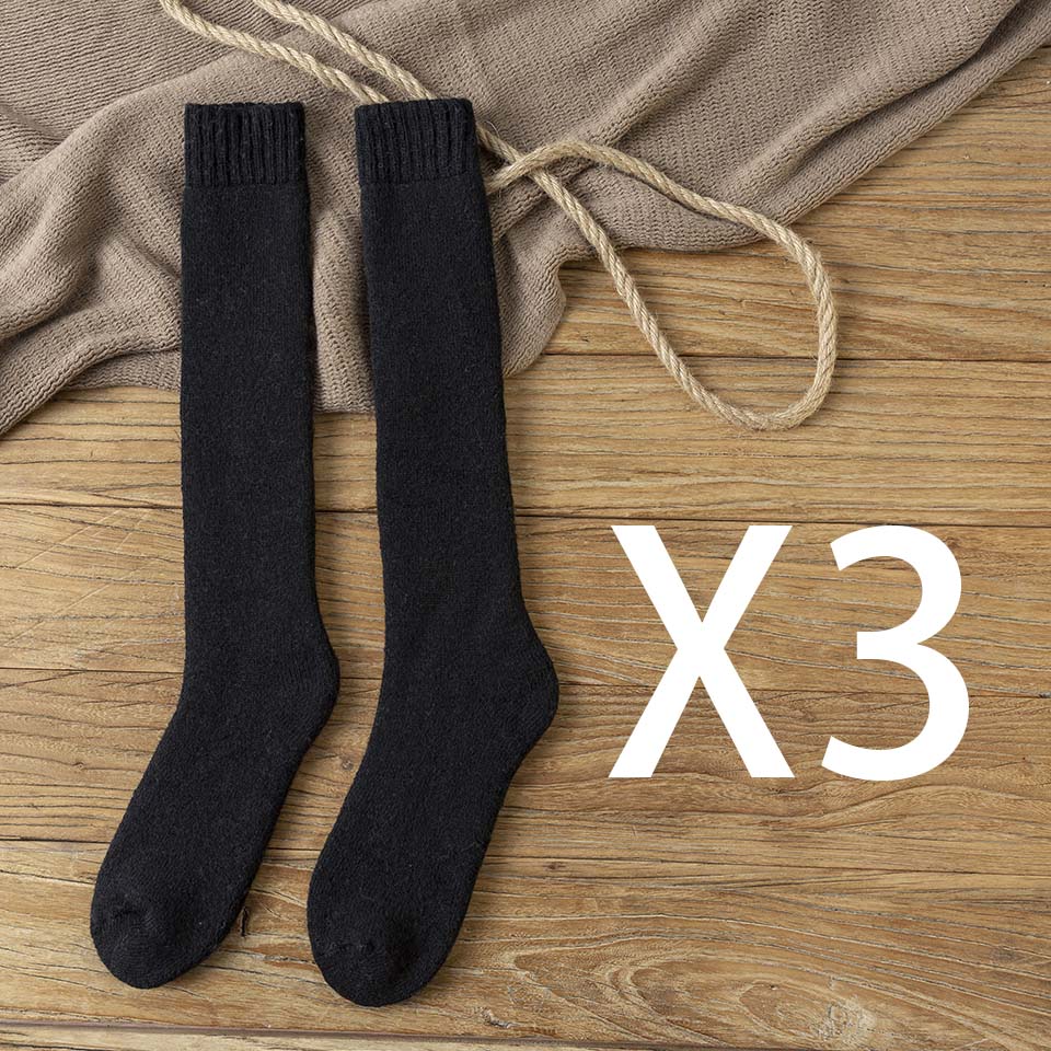 Chaussettes Longues en Laine Mérinos pour un Confort Hivernal Inégalé