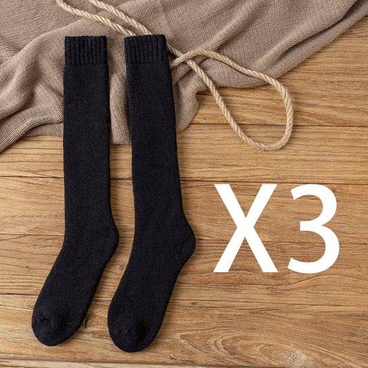 Chaussettes Longues en Laine Mérinos pour un Confort Hivernal Inégalé