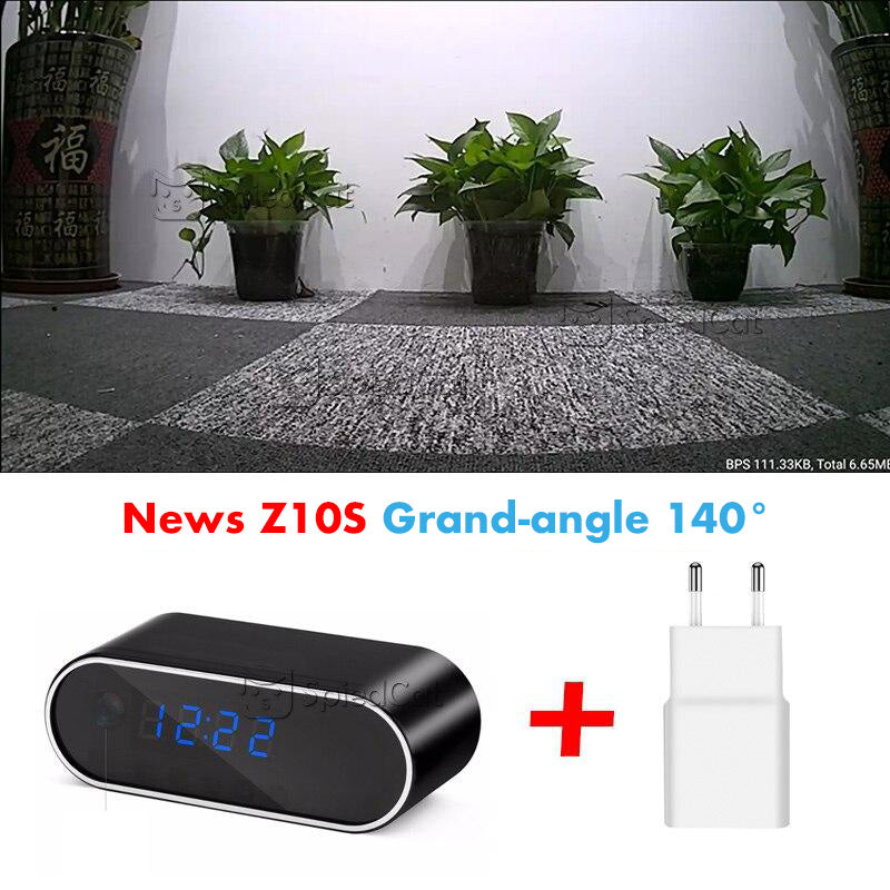 Réveil Wifi Espion avec Caméra HD intégrée