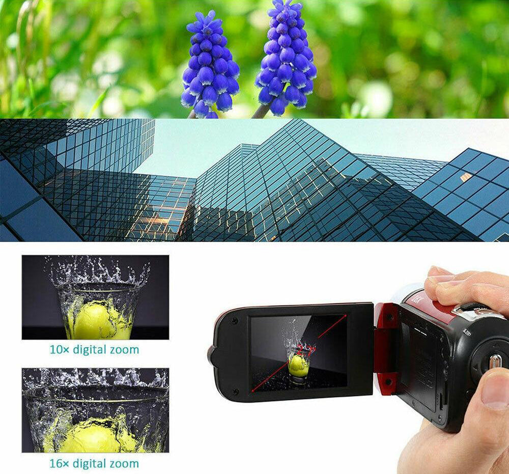 Caméra Numérique HD 16MP pour des Moments Éblouissants