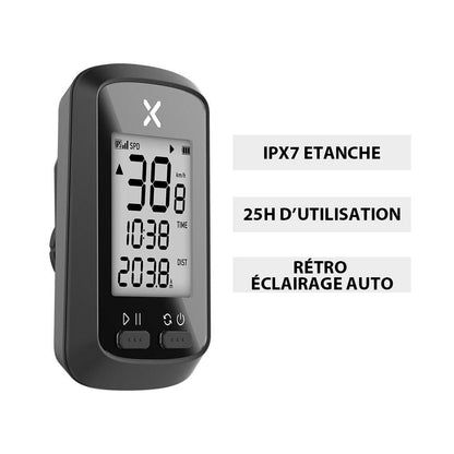 GPS Étanche Connecté pour Vélo – Navigation Précise en Toutes Conditions