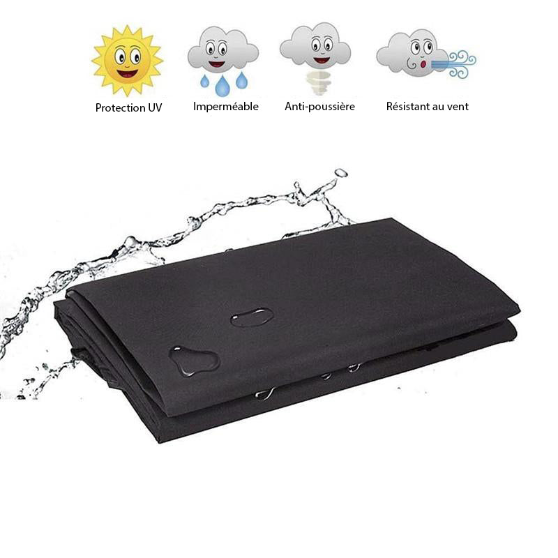 Housse imperméable élégante pour meubles de jardin et barbecue