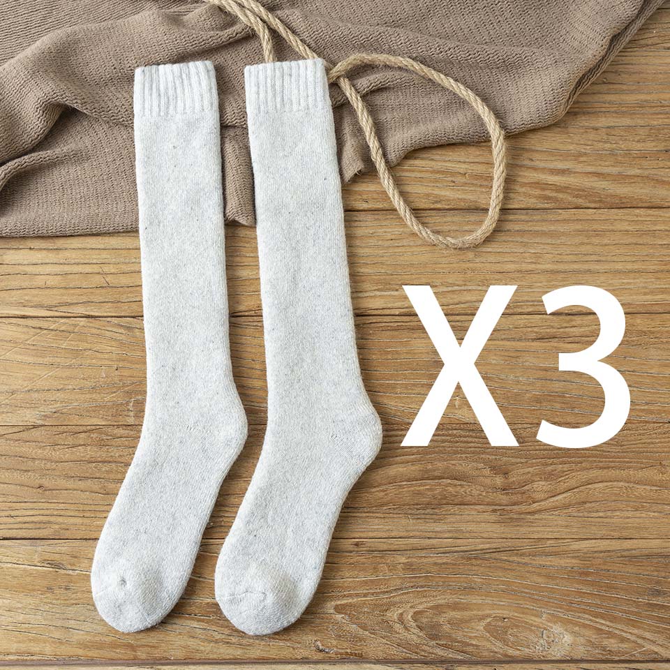 Chaussettes Longues en Laine Mérinos pour un Confort Hivernal Inégalé