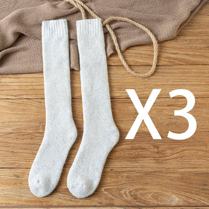 Chaussettes Longues en Laine Mérinos pour un Confort Hivernal Inégalé
