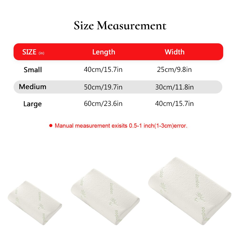 Oreiller à Mémoire de Forme en Mousse de Bambou - Confort Ergonomique