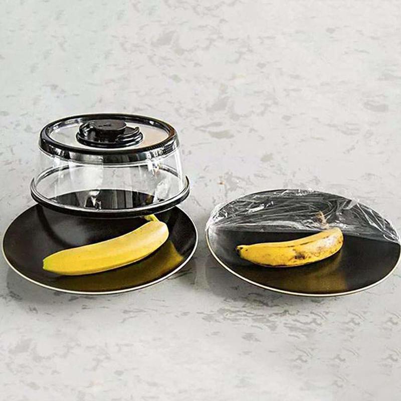 Couvercle universel hermétique sous-vide pour une fraîcheur prolongée des aliments