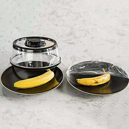 Couvercle universel hermétique sous-vide pour une fraîcheur prolongée des aliments