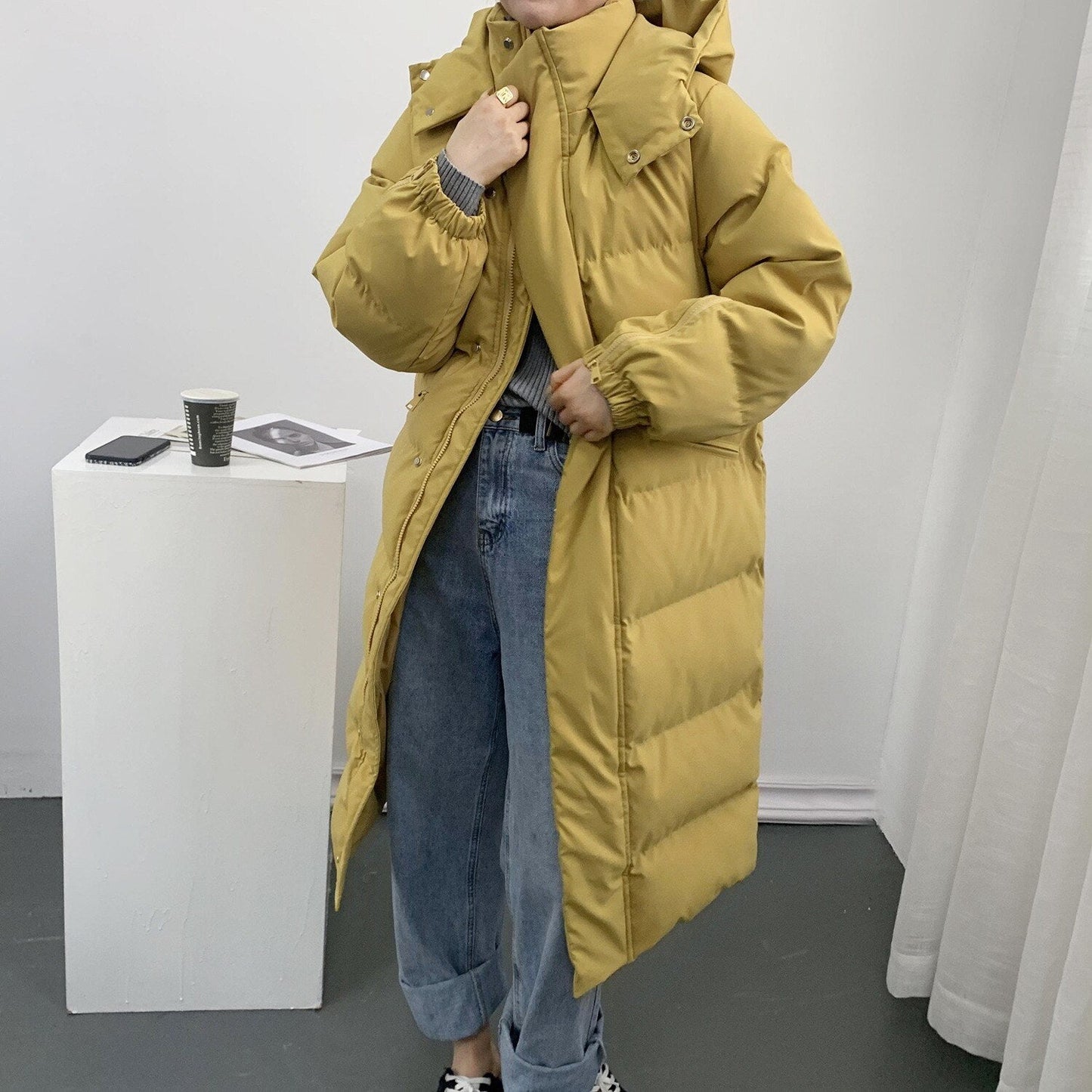 Veste Longue Matelassée Femme - Élégance et Confort pour l'Hiver