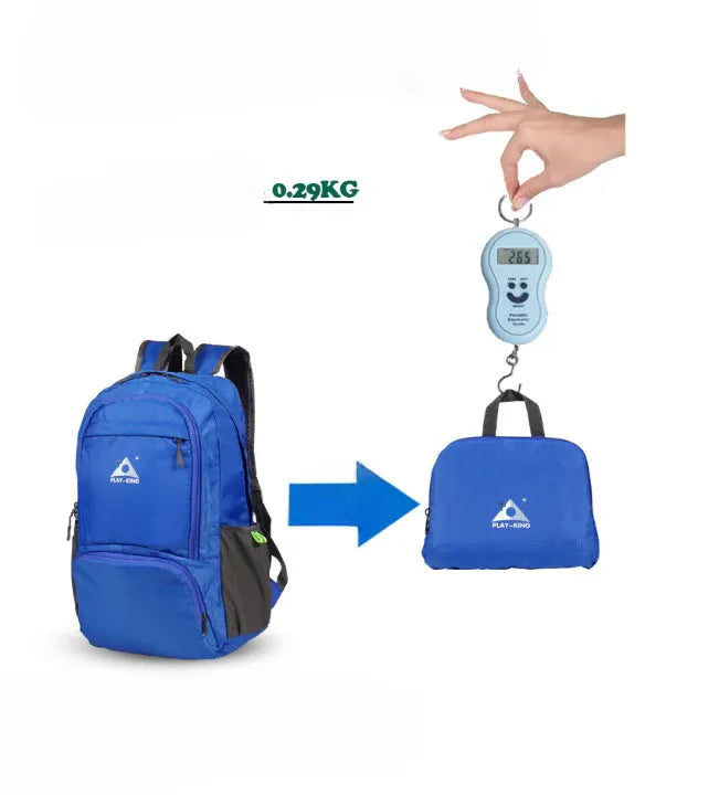 Sac à Dos Pliable Waterproof - Prêt pour l'Aventure !