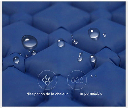 Matelas pneumatique gonflable 1 place : Confort nomade pour vos nuits entre amis