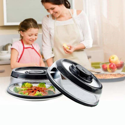 Couvercle universel hermétique sous-vide pour une fraîcheur prolongée des aliments