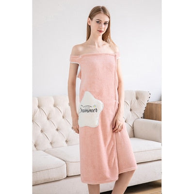 Robe Serviette Ultra Absorbante - Confort et Élégance après le Bain