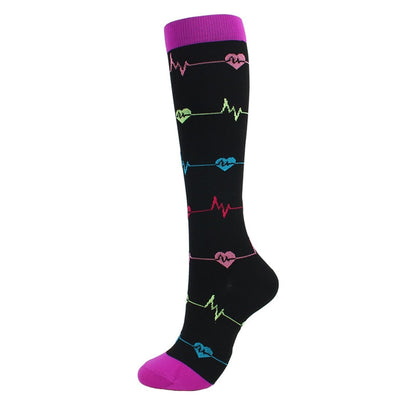Chaussettes de Compression Anti-Fatigue Confort Optimal pour Tous