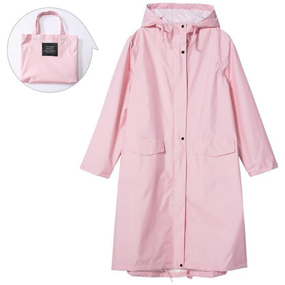 Trench Imperméable à Capuche pour Femme - Élégance et Confort sous la Pluie