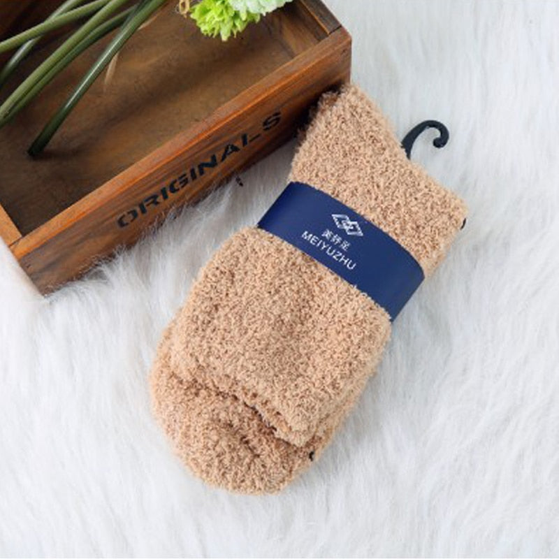 Lot de 3 chaussettes molletonnées ultra-douces pour femme