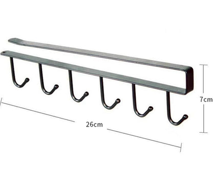 Support à Crochet en Acier Inoxydable - Étagère Élégante et Pratique