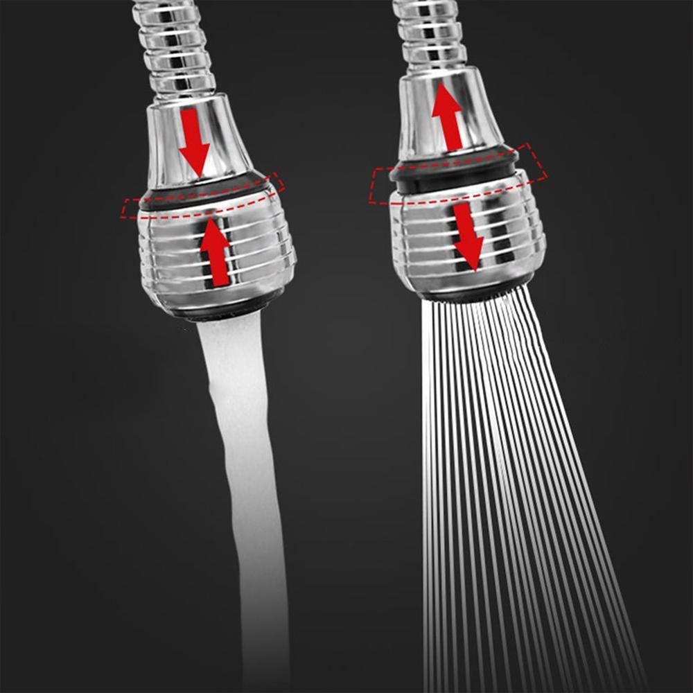 Adaptateur de robinet pivotant 360° avec économiseur d'eau pour une cuisine pratique