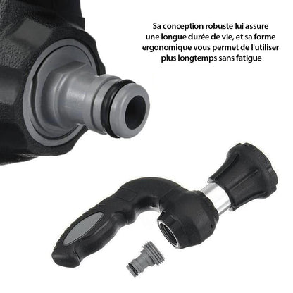 Adaptateur en métal pour pistolet à eau haute pression - Arrosage facilité!