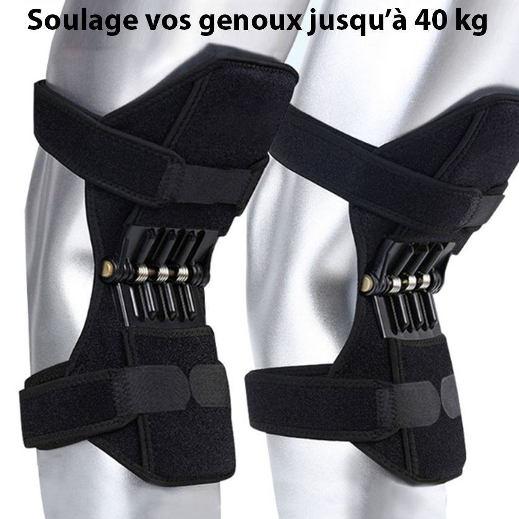 Genouillères de soutien articulaire réglables pour un confort optimal