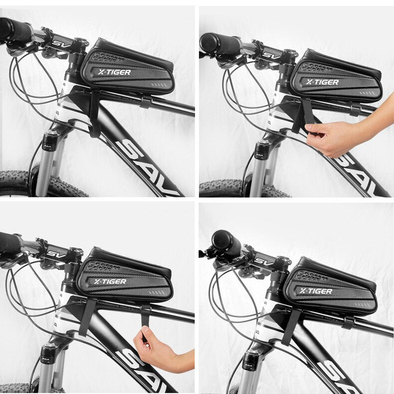 Sac de Transport Avant Imperméable pour Vélo et Scooter