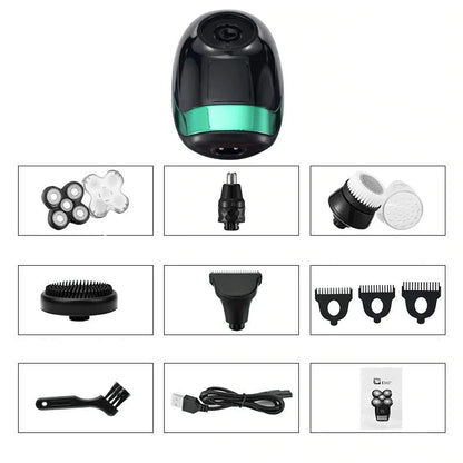 Rasoir Électrique 5 en 1 : Rasage Précis et Facile !