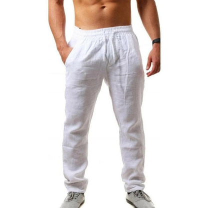Pantalon en Lin Respirant pour Homme - Confort et Élégance Estivale