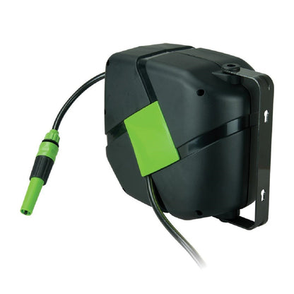 Enrouleur de tuyau rétractable 10 mètres avec support mural