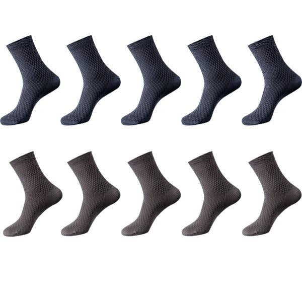 Chaussettes en Fibre de Bambou CÉLINE - Lot de 10 Paires Confort et Durabilité