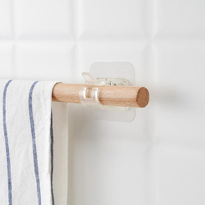 Fixations Adhésives Invisibles pour Rideaux - Lot de 2