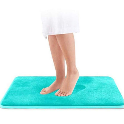 Tapis de Bain Antidérapant en Mousse à Mémoire de Forme